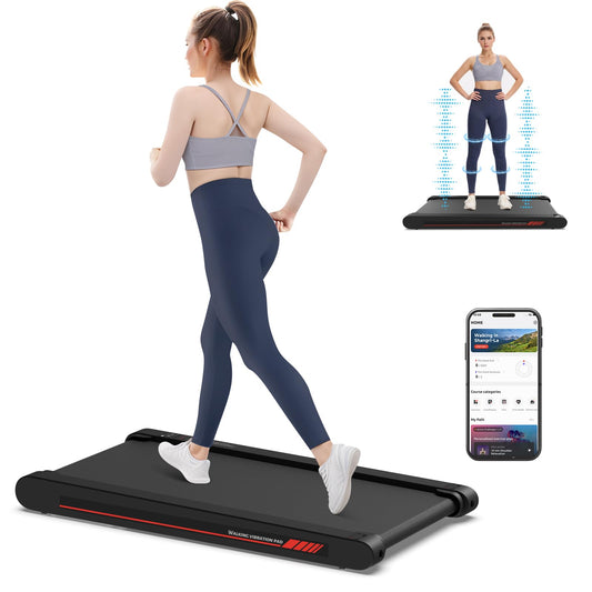 Sperax Walking Vibration Pad, 4 in 1 Treadmill, Walking Treadmill Pad for Home, Treadmills with Remote Control and APP