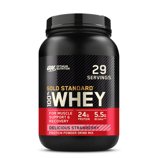 Optimum Nutrition Gold Standard 100% Whey Protein Powder, Double Rich Chocolate, 5 Pound (Packaging May Vary)