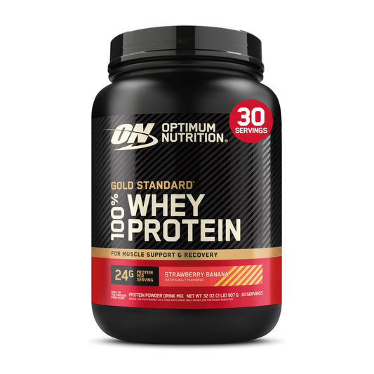 Optimum Nutrition Gold Standard 100% Whey Protein Powder, Double Rich Chocolate, 5 Pound (Packaging May Vary)