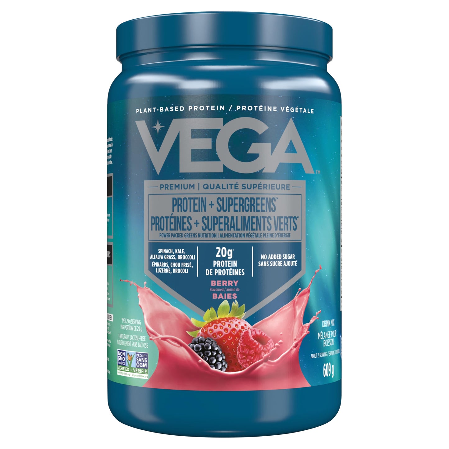 Vega Protein and Greens Chocolate (19 Servings) Plant Based Protein Powder Plus Veggies, Vegan, Non GMO, Pea Protein For Women and Men, 618g (Packaging May Vary)